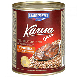 Каша гречневая с говядиной 340г ж/б Главпродукт
