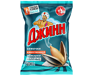 Семена Подсолнечника жареные Отборные Полосатые 100г Джинн