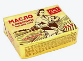 БЗМЖ Масло сливочное традиционное в/с 82,5% 180г Дары молока (крестьянка)
