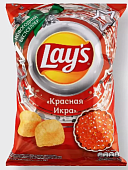 Чипсы Лейс Красная икра 120г 