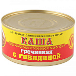 Каша гречневая с говядиной 325г ж/б Йошкар-Ола