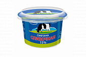 БЗМЖ Сметана Сливочная 15% 180г Экомилк