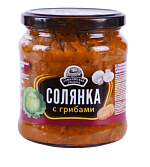 Солянка с грибами 460г ст/б Семилукская трапеза