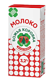 БЗМЖ Молоко ультрапаст. 3,2% 950мл т/пак. Божья Коровка