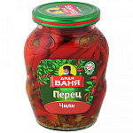 Перец Чили маринованный 340г Дядя Ваня