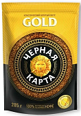 Кофе Черная карта Голд  285г м/уп.