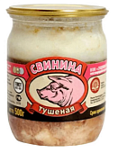 Свинина тушеная в/с 500г ст/б. Скопинский МК