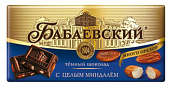 Шоколад Бабаевский Темный с миндалём 90г