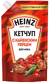 Кетчуп Хайнц с кайенским перцем 320г дой/пак. 