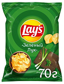 Чипсы Лейс Зеленый лук 70г