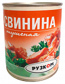 Свинина тушеная в/с 325-338г Рузком