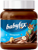 Паста шоколадно-ореховая 270г Babyfox