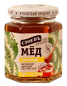 Мёд натуральный Липовый 250г ст/б. Стоевь